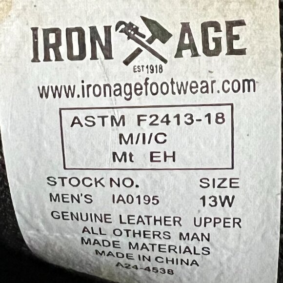Iron Age work boots - Picture 2 of 5
